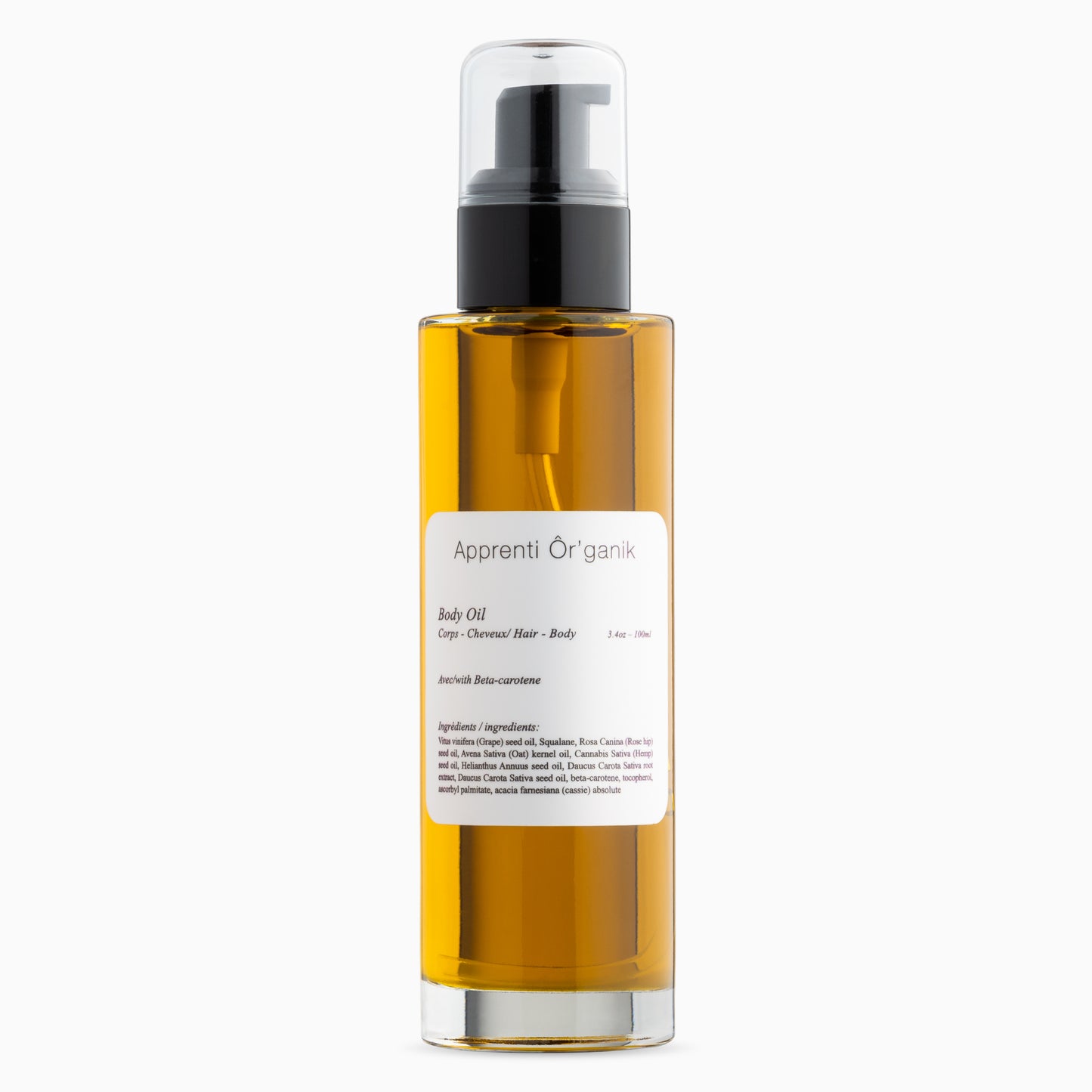 Beta-Carotene Body Oil