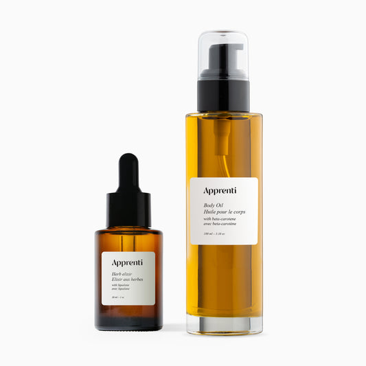 Ultimate Nourishing Duo Bundle - Elixir & Beta-Carotene Body Oil